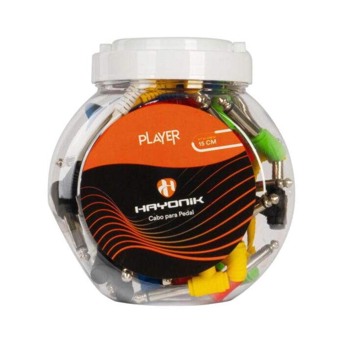 Kit Cabo Para Pedal Hayonik Linha Player 15cm Sortido Com 20 1