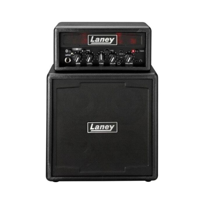 Mini Amplificador de Guitarra Laney Ministack-B-Iron Preto 1