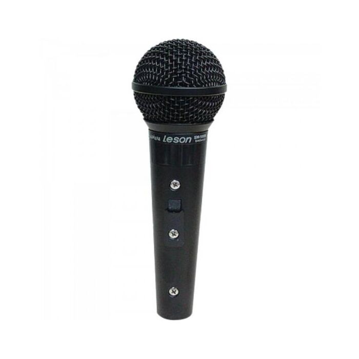 Microfone Vocal Leson SM58 P4BK Profissional Preto Fosco 1