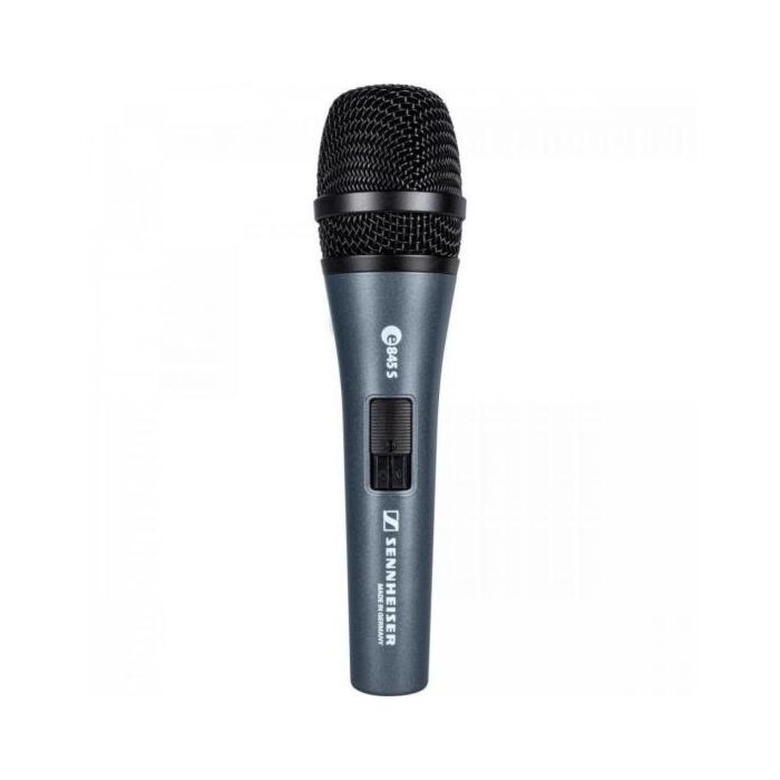 Microfone Dinâmico Sennheiser E845-S Super Cardióide 1 Microfone Dinâmico Sennheiser E845-S Super Cardióide 1