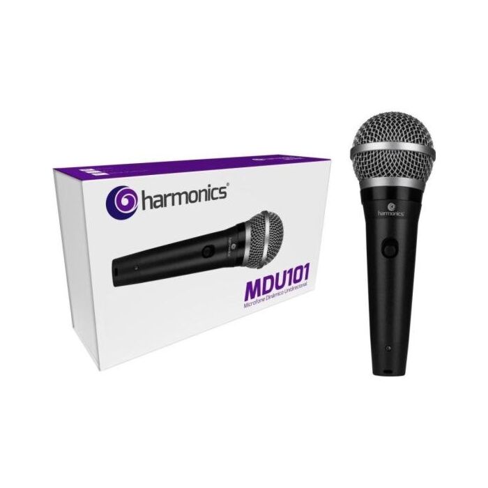 Microfone Harmonics MDU101 Dinâmico Cardióide 1