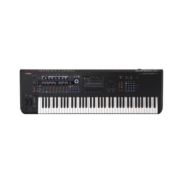 Teclado Yamaha Montage M7 Sintetizador Preto 1