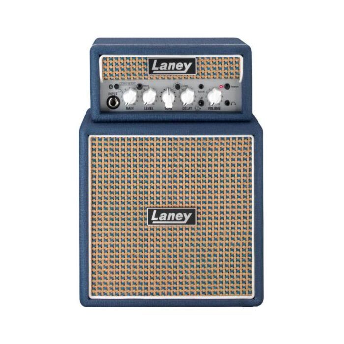 Mini Amplificador de Guitarra Laney Ministack-B-Lion Azul 1