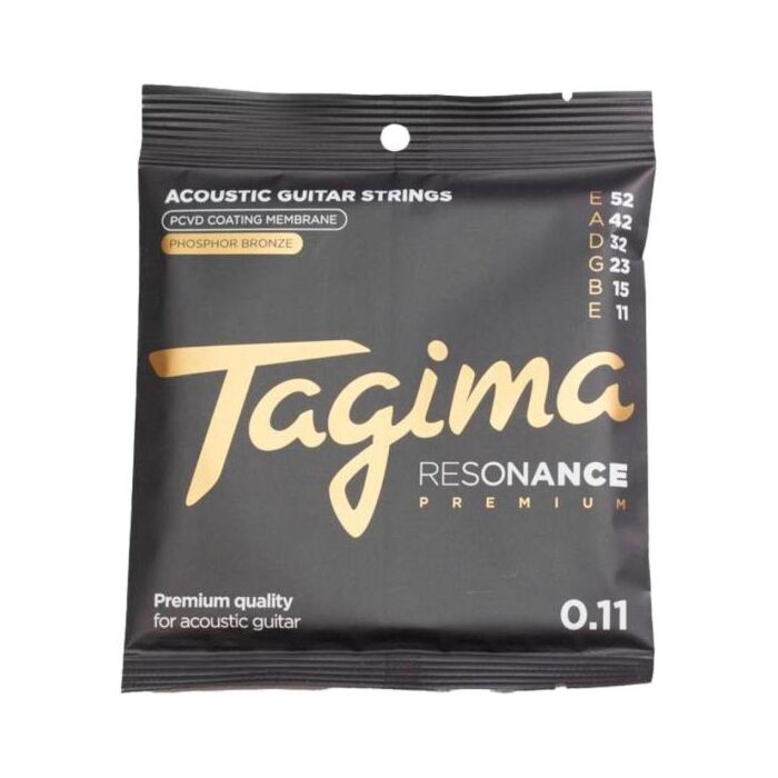 Encordoamento Para Violão .011-.052 Resonance Premium Tagima 1