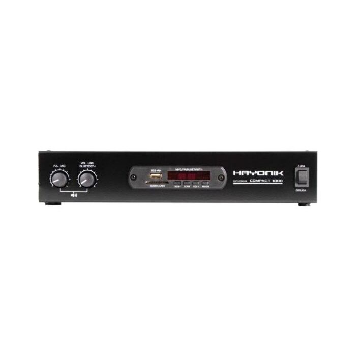 Amplificador Hayonik Compact 1000 80W RMS Com Bluetooth 1 Amplificador Hayonik Compact 1000 80W RMS Com Bluetooth 1