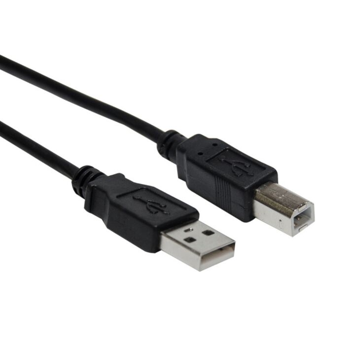 Cabo Usb A Macho Para Usb B Macho 2.0 5m Storm 1 Cabo Usb A Macho Para Usb B Macho 2.0 5m Storm 1