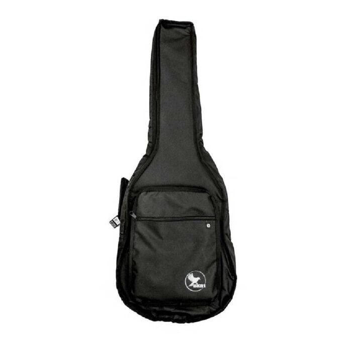 Capa P/ Violão Folk Extra Bolso Cargo - Nylon 600 - Preto Bkr 1 1