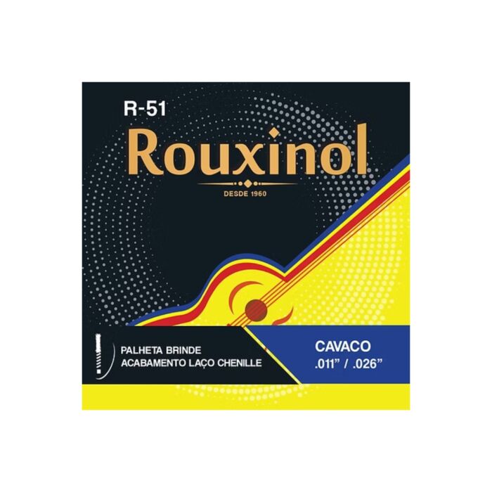 Encordoamento Cavaquinho R-51 Tradicional Chenille Rouxinol 1