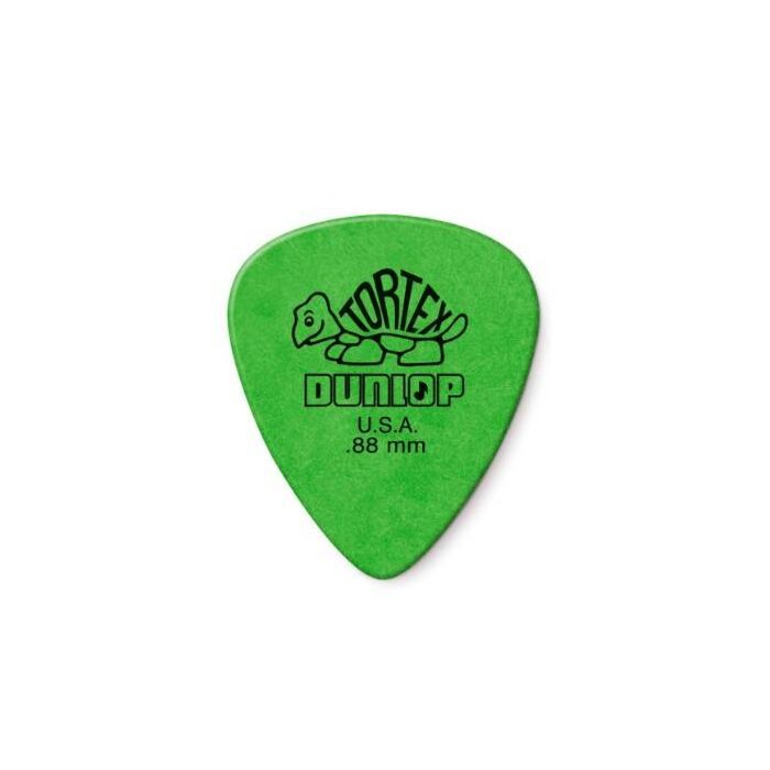 Palheta Tortex 0.88mm Verde Pct C/ 6 Un 418r.88 Dunlop (1344) 1