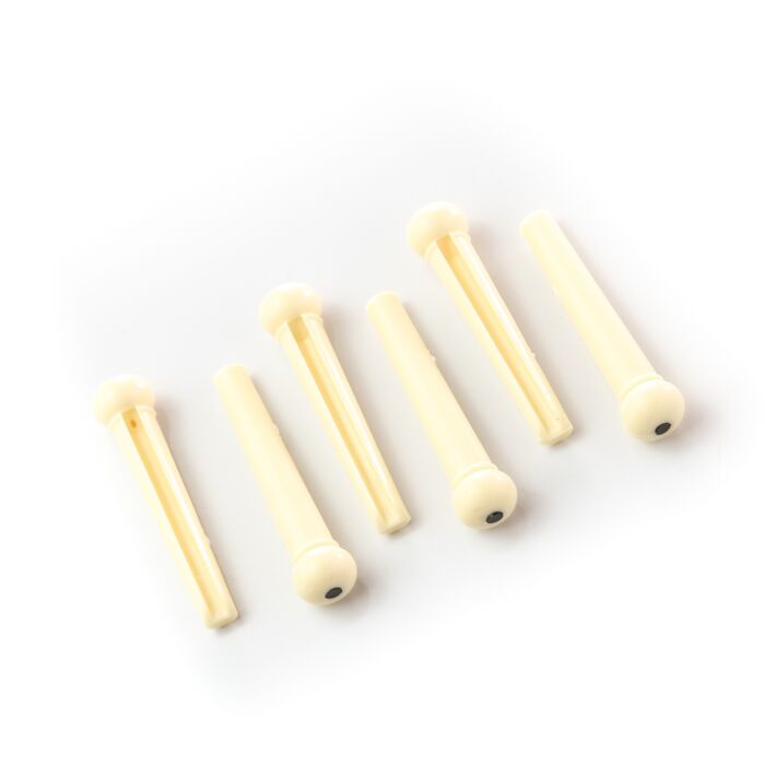 Pino Ponte Violão Creme Preto (6 Peças) Spirit BPN-IV/BLK 1