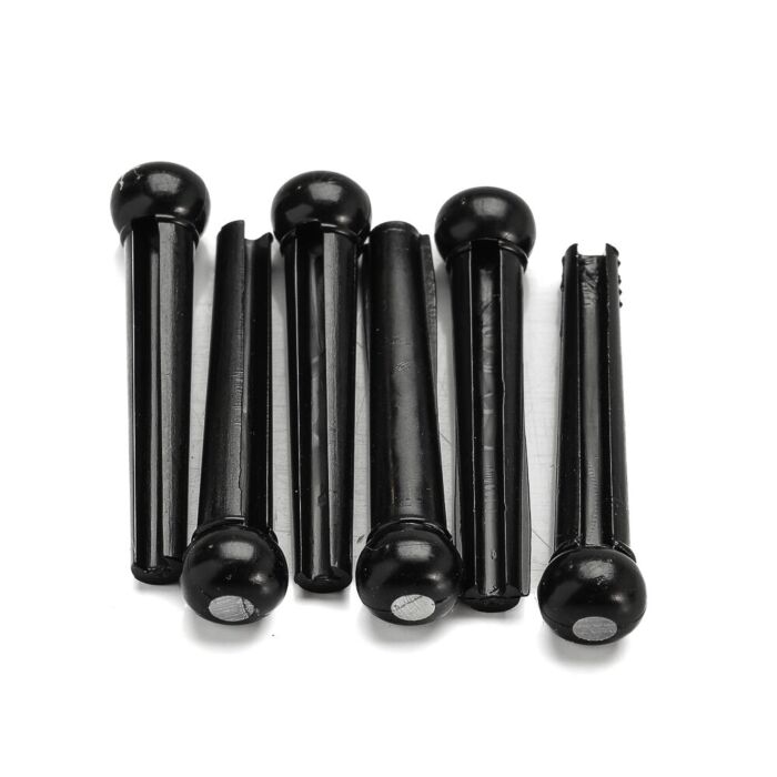 Pino Ponte Violão Preto Perolado (6 Peças) Spirit BPA-BLKAIT 1