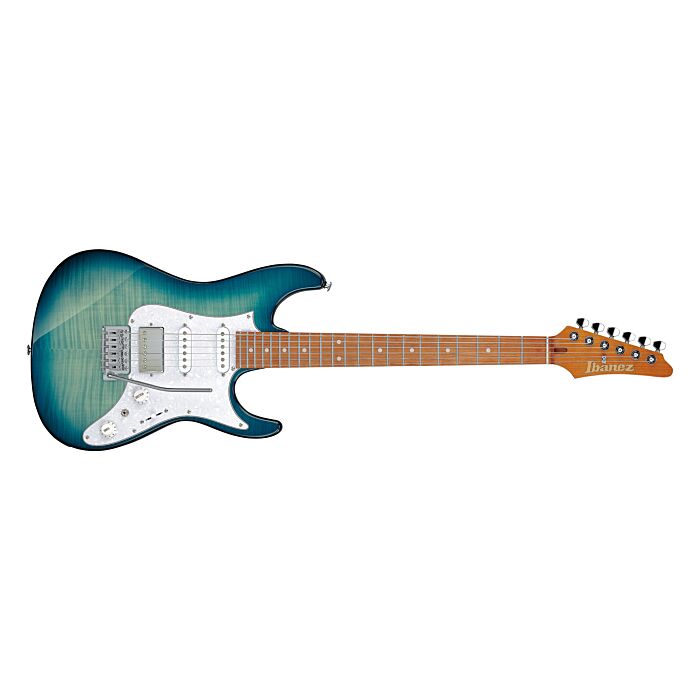 Guitarra Transparent Turquoise Burst Ibanez AZ AZ22S1F-TXB 1