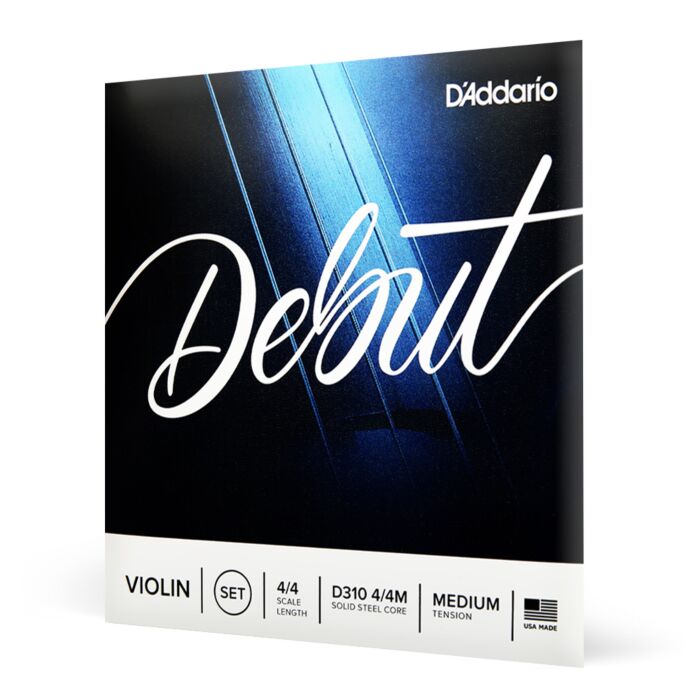 Encordoamento Violino Média D Addario Debut D310 4/4M 1