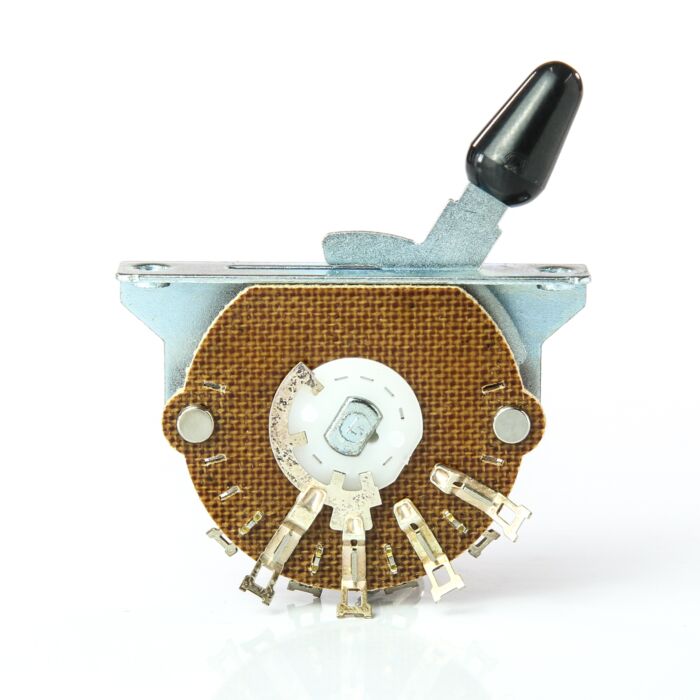 Chave Seletora 3 Posições Knob Preto Spirit UST3-#6-32-BK 1