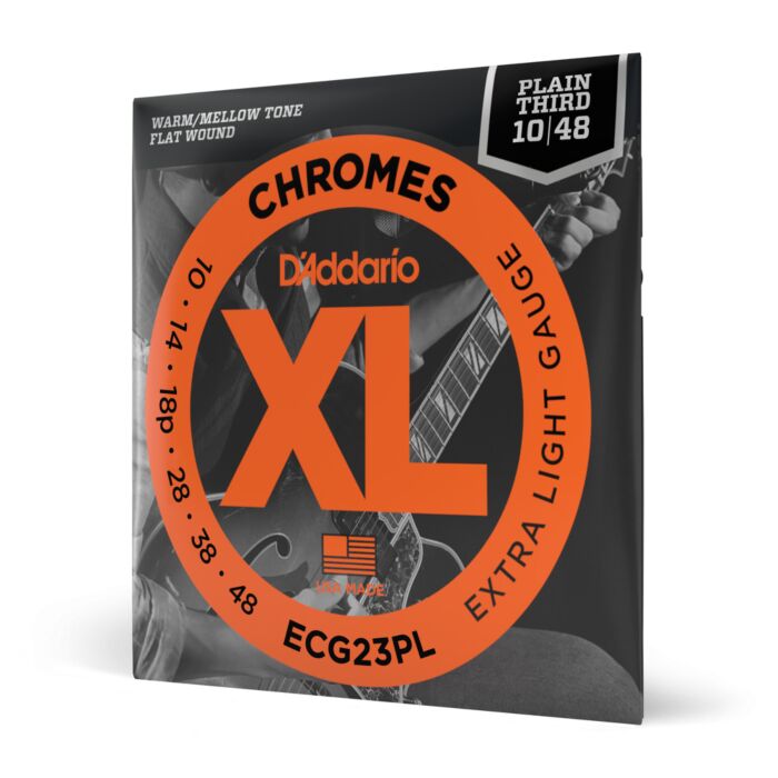 Encordoamento Guitarra 10-48 D Addario Chromes ECG23PL 1