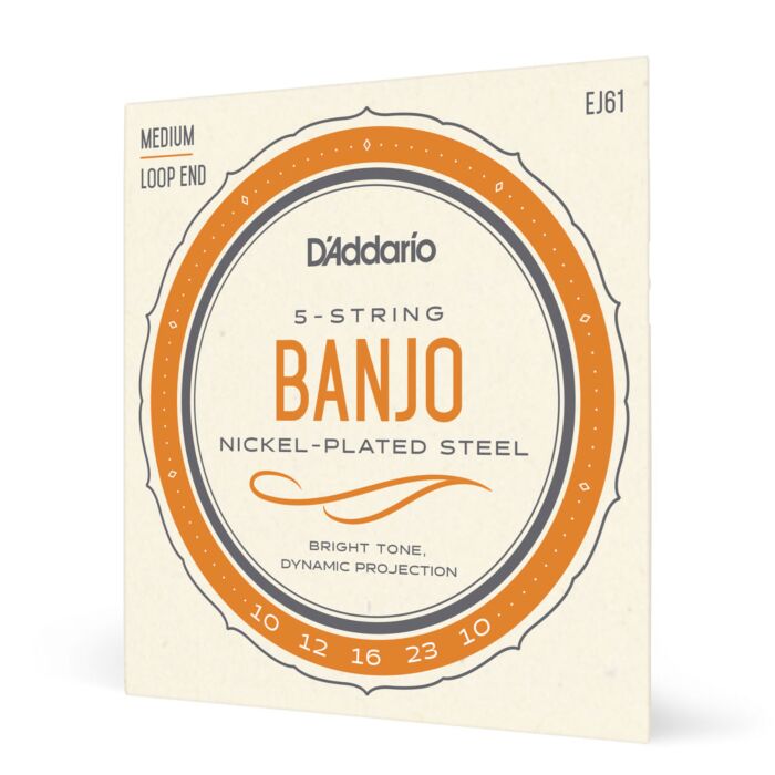 Encordoamento Banjo 5C D Addario Nickel Plated Steel EJ61 1