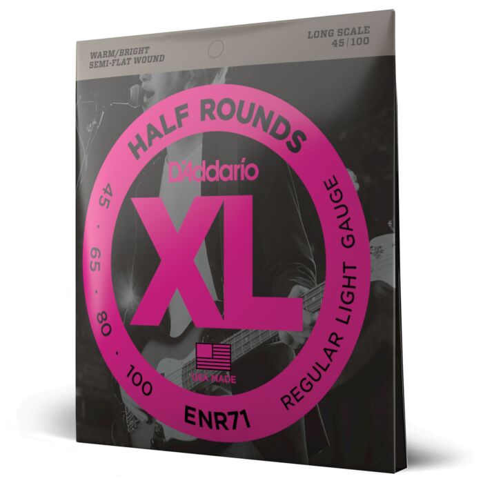 Encordoamento Baixo 4C 45-100 D Addario Half Rounds ENR71 1