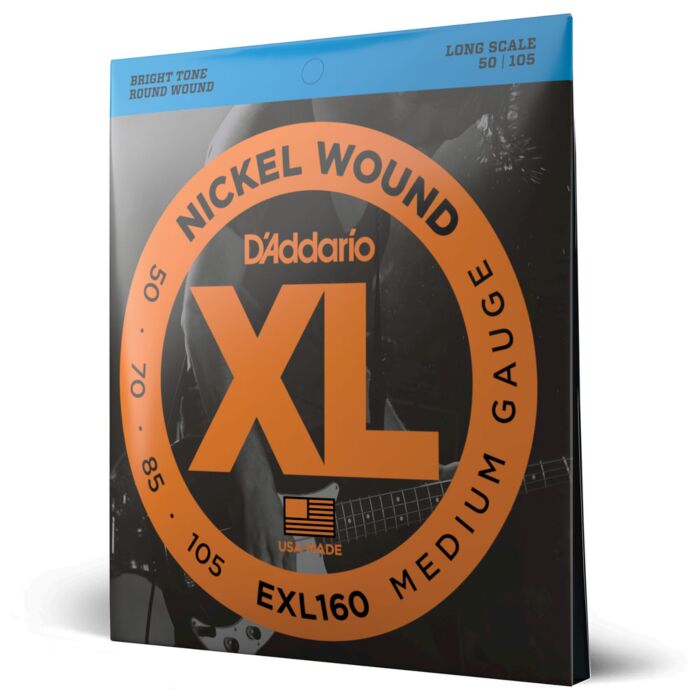 Encordoamento Baixo 4C 50-105 D Addario XL Nickel EXL160 1