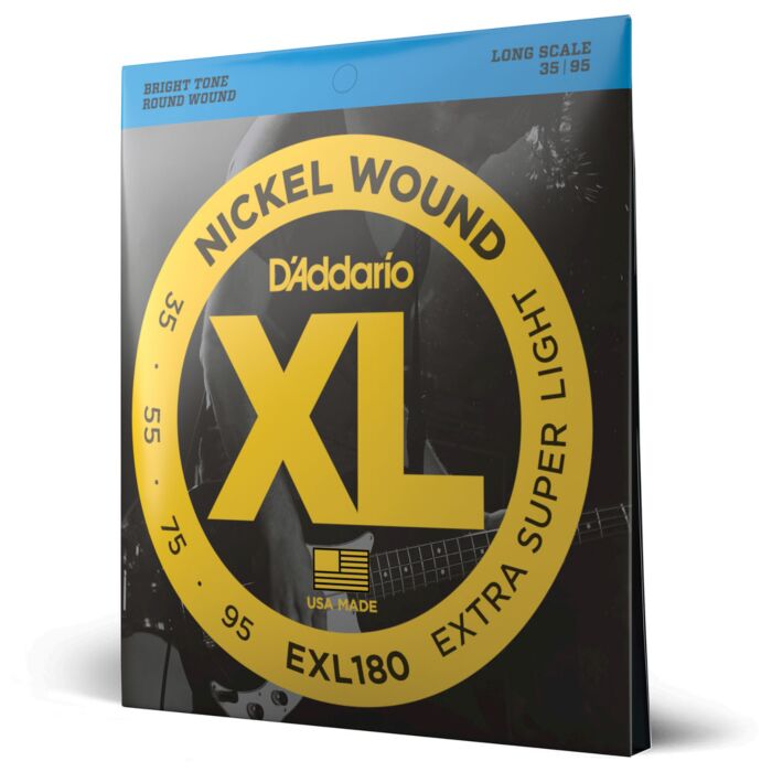 Encordoamento Baixo 4C 35-95 D Addario XL Nickel EXL180 1