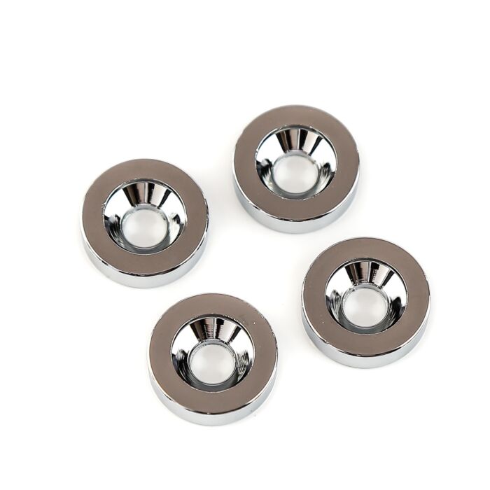 Bucha Trocolos Instrumentos Cromada (4 Peças) Spirit JTB-CR 1