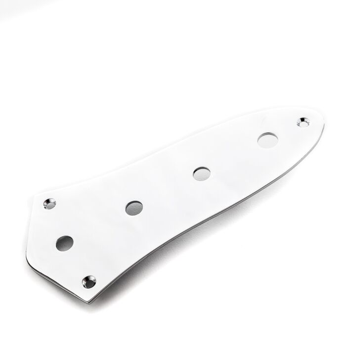 Escudo Para Controles Baixo Jazz Bass Cromado Spirit JBWP-CR 1