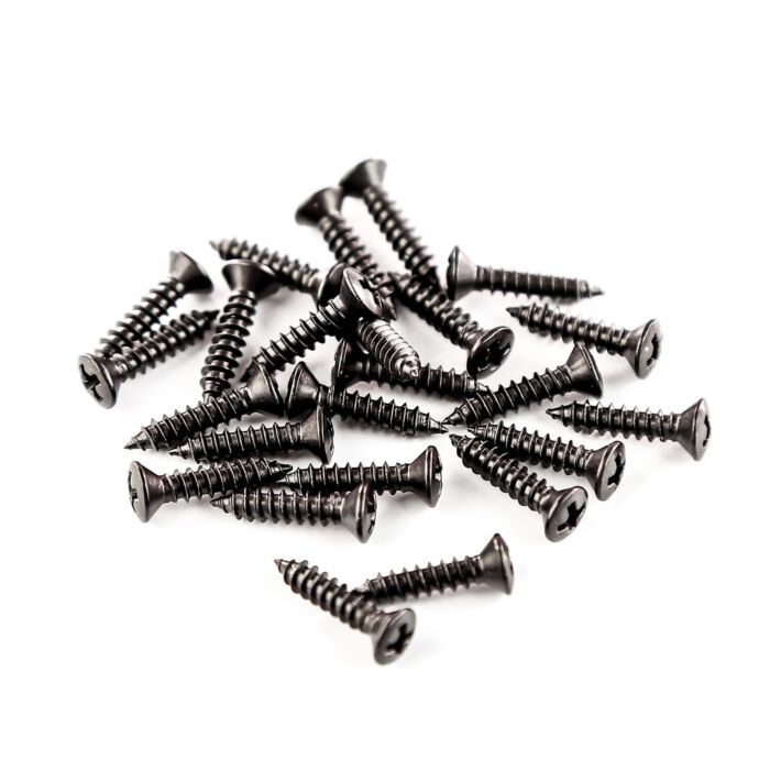 Parafuso Escudo Preto WO2.9 4x13-BK (24 Unidades) Spirit 1