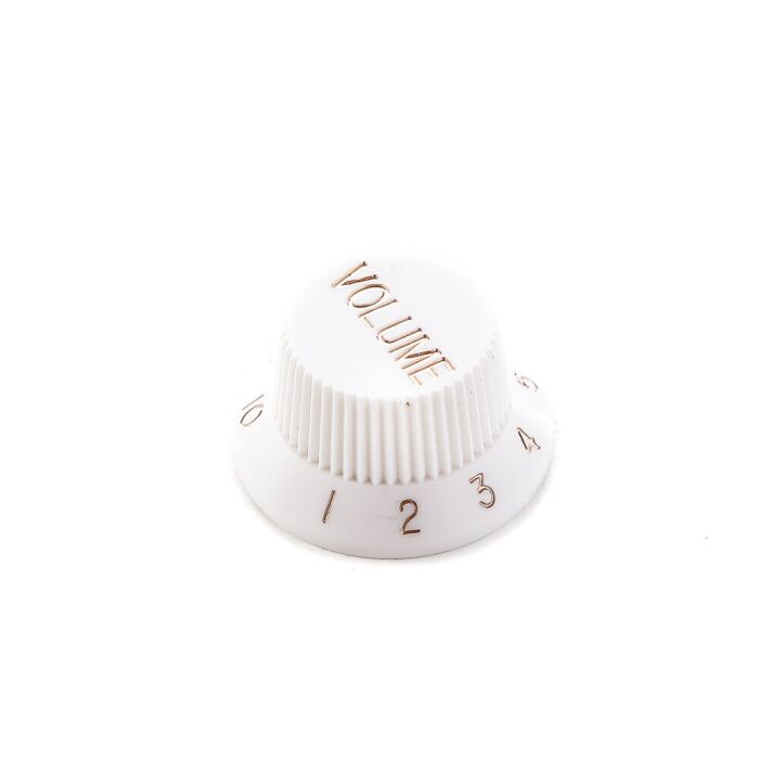 Knob Plástico Instrumentos Volume (3 Peças) Spirit PSV-V-WH 1