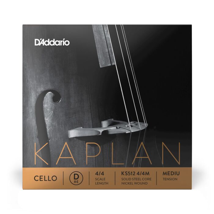 Corda Avulsa Para Violoncelo RÉ D Addario Kaplan KS512 4/4M 1