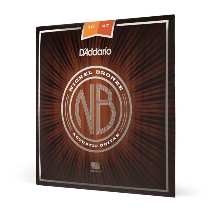 Encordoamento Violão Aço 10-47 D Addario Nickel Bronz NB1047 1