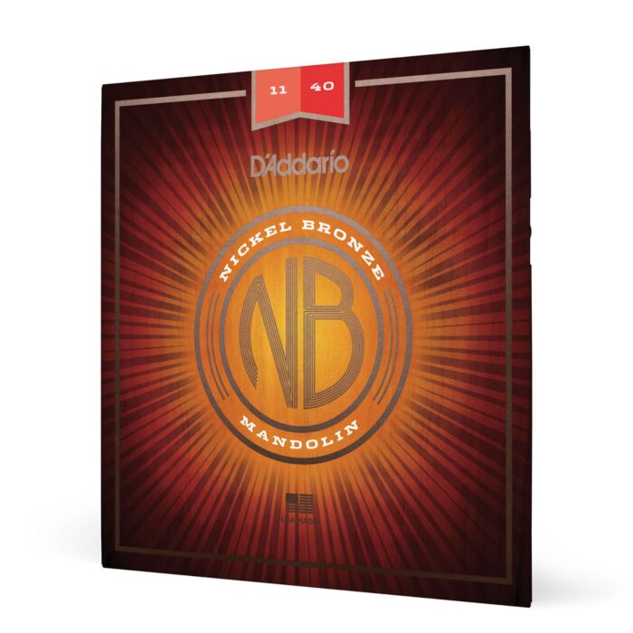 Encordoamento Bandolim 11-40 D Addario Nickel Bronz NBM1140 1 Encordoamento Bandolim 11-40 D Addario Nickel Bronz NBM1140 1