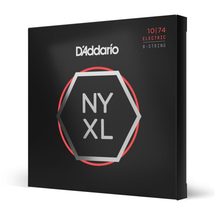 Encordoamento Guitarra 8 Cordas 10-74 DAddario NYXL1074 1