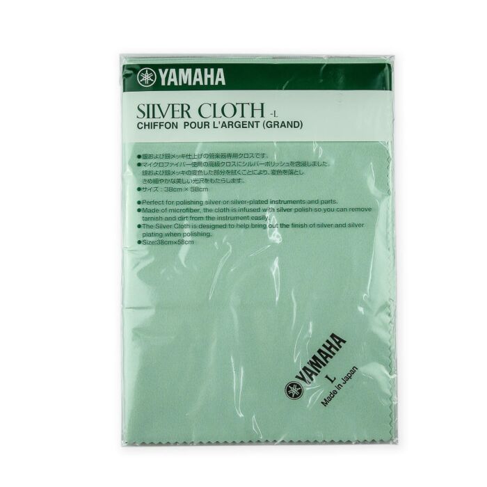 Tecido Polimento Instrumentos Sopro Yamaha Silver Cloth L 1