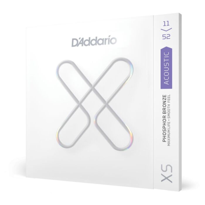 Encordoamento Violão Aço Revestido 11-52 D Addario XSAPB1152 1