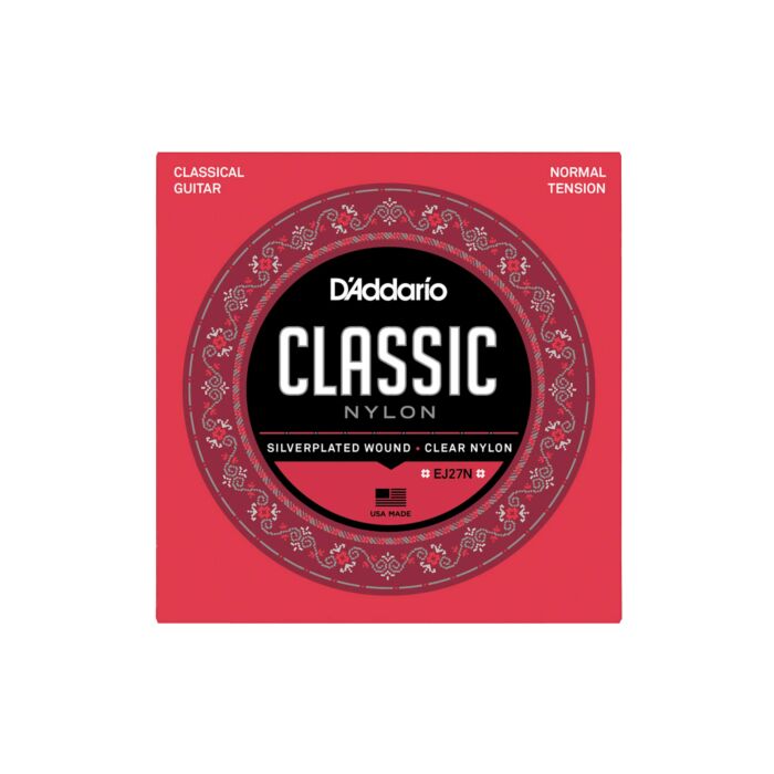 Cordas Para Violão Nylon Transparente D Addario Student Nylon Ej27n 1