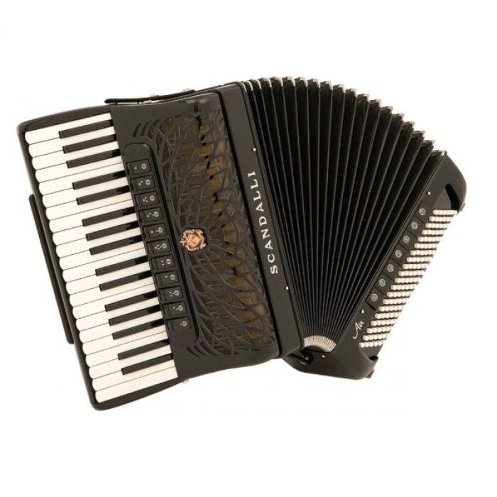 O acordeon Scandalli Air III é um instrumento musical de alta qualidade, projetado para músicos profissionais e amadores que buscam um som autêntico e expressivo. Com um design elegante e moderno, este acordeon possui um sistema de fole de alta performanc