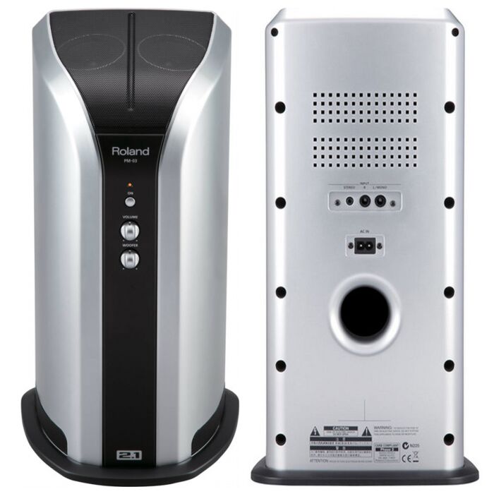 Amplificador roland pm-03 Amplificador estéreo 30 watts com controle de subwoofer separado. Para produtos V-Drums-amplificador roland pm-03 ID-1830 Amplificador roland pm-03 Amplificador estéreo 30 watts com controle de subwoofer separado. Para produtos V-Drums-amplificador roland pm-03 ID-1830