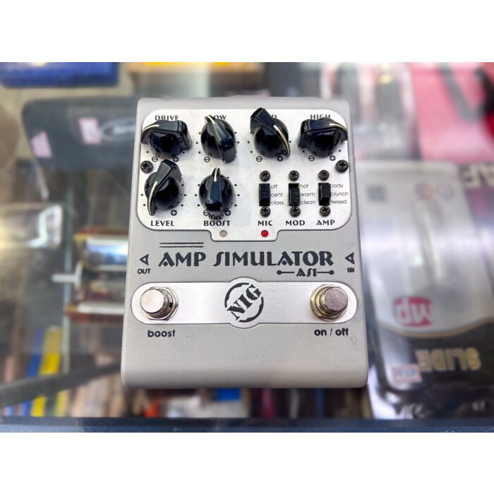 Comprar Amp Simulator NIG Prata - Usado - 1 Comprar Amp Simulator NIG Prata - Usado - 1