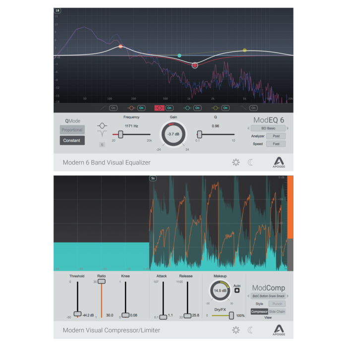 Pacote ModEQ6 + ModComp FX - Apogee Bundle Mod FX - Apogee Digital  | Bundles-Apogee Bundle Mod FX - Apogee Digital  | Bundles ID-86238