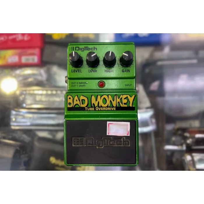 ギター Bad Monkey Tube Overdrive DigiTech Pedal Digitech Bad Monkey Tube Overdrive - Verde - Usado | TeclaC