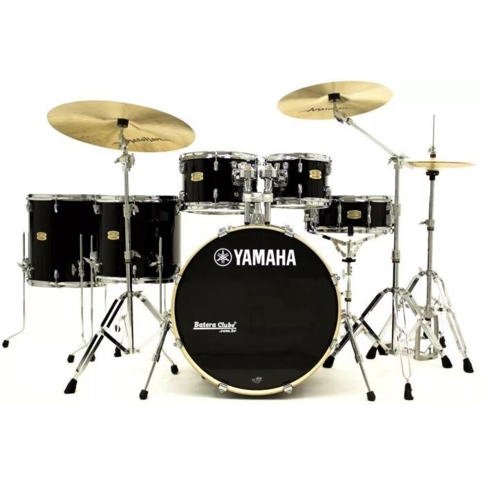 Comprar Bateria Yamaha Stage Custom 22 RB Nova - 100% Birch - Cor Raven Black - 1 Comprar Bateria Yamaha Stage Custom 22 RB Nova - 100% Birch - Cor Raven Black - 1