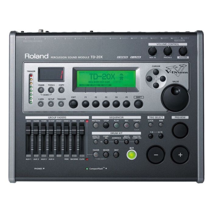 A Roland TD-20KX V-Drums V-Pro Series é uma bateria digital de alta qualidade, projetada para músicos profissionais e entusiastas da bateria. Com uma variedade de sons realistas e recursos avançados, como a tecnologia de detecção de posição de toque, esta