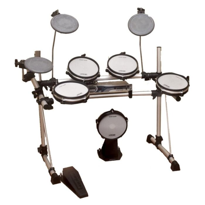 A Roland TD-6 é uma bateria eletrônica de alta qualidade, com uma ampla variedade de sons e recursos para atender às necessidades de bateristas de todos os níveis. Combinada com o software Staff Drum VWS-9, esta bateria digital oferece uma experiência de A Roland TD-6 é uma bateria eletrônica de alta qualidade, com uma ampla variedade de sons e recursos para atender às necessidades de bateristas de todos os níveis. Combinada com o software Staff Drum VWS-9, esta bateria digital oferece uma experiência de