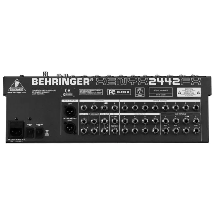 Behringer Xenyx 2442FX Mixer - Professional Audio Mixing Solution