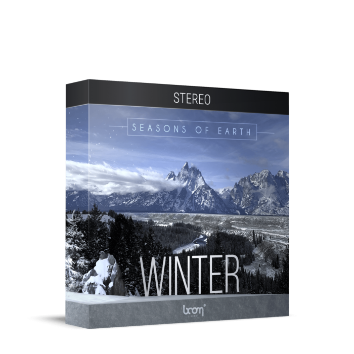 Brisas calmas, vento tonal gelado, o som fraco de flocos de neve escorrendo, rios congelantes gravados - Boom Seasons Of Earth Winter STEREO - BOOM LIBRARY  | Libraries-Boom Seasons Of Earth Winter STEREO - BOOM LIBRARY  | Libraries ID-86543