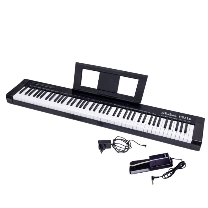 Comprar Piano Digital Bulara PB110 88 Teclas Semi-pesadas - Preto - 1