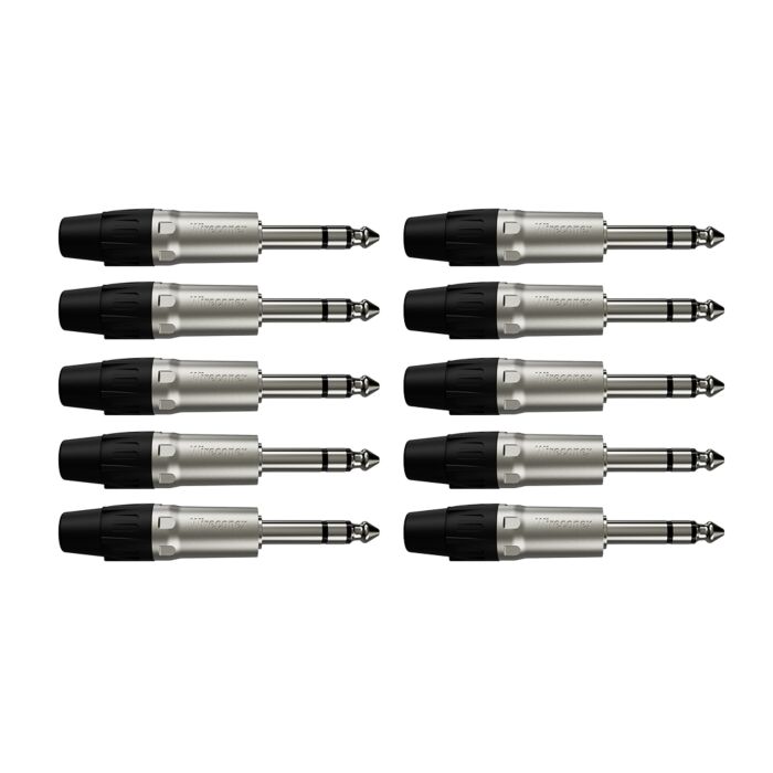 Conector P10 Stereo Macho Wc 1123 Wireconex 10 Unidades 1