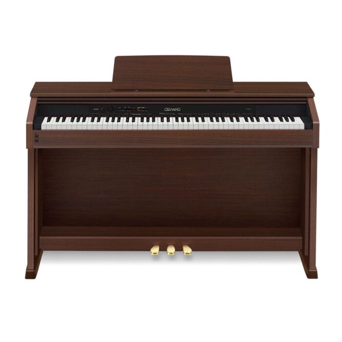 Casio ap-460bn piano Acompanha banqueta original - Piano Digital AP460BN na cor Marrom-casio ap-460bn piano ID-3482