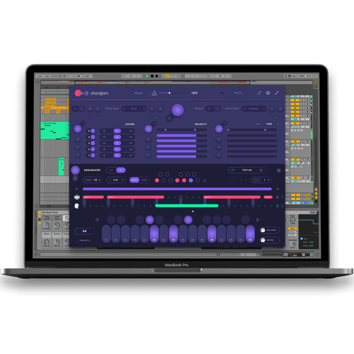 O assistente criativo de composição em tempo real - Chordjam - VST / AU Plugin  | Composition-Chordjam - VST / AU Plugin  | Composition ID-84873