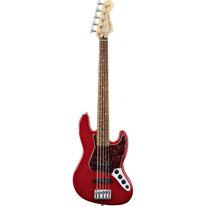 Contrabaixo fender jazz bass v active mex deluxe series Fender 0136860 - DELUXE ACTIVE JAZZ BASS V-309 - CANDY APPLE RED Contrabaixo-contrabaixo fender jazz bass v active mex deluxe series ID-1654