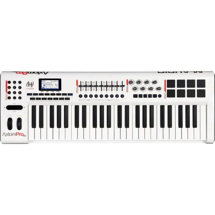 Controlador MIDI M-Audio Axiom Pro 49 - Teclas sensíveis e